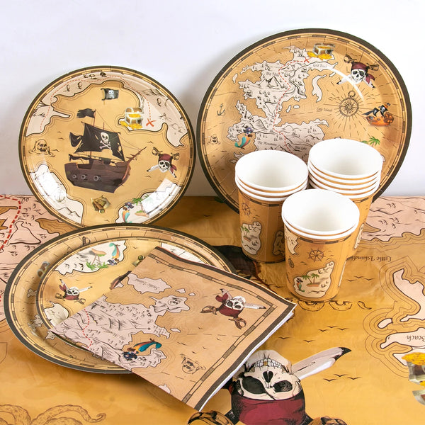 Pirate Party Decoration Telescope Gold Coins Pirate
